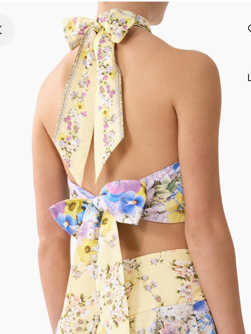 Camilla Darling Buds Halter Top